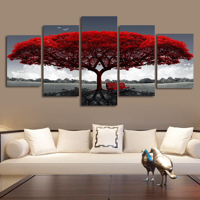 Transform Your Space with Home Fashion Quintuplet Painting Canvas Painting